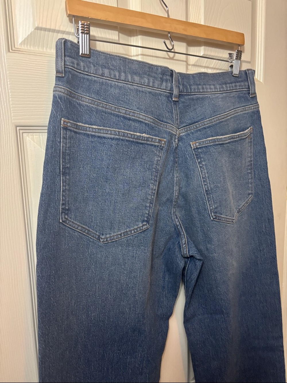 Madewell Perfect Vintage Wide-Leg Blue Jeans NWT - Picture 8 of 10